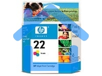 Картридж струйный HP 22 C9352AE многоцветный для HP DJ 3920/3940/PSC 1410 (165стр.)