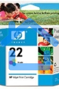 Картридж струйный HP 22 C9352AE многоцветный для HP DJ 3920/3940/PSC 1410 (165стр.)