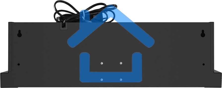 Вытяжка встраиваемая Maunfeld VS Light 50 черный, 50 см, 520 куб. м/ч, 56 дБ