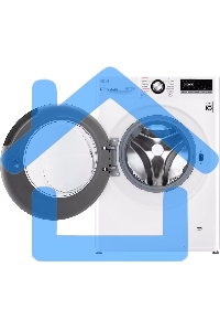 Стиральная машина LG TW4V3RS6W белый, загрузка фронтальная 10,5 кг, 1400 об/мин., класс: А