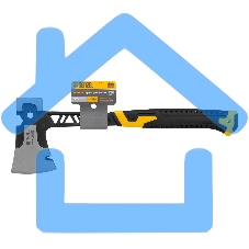 Топор цельнокованый Denzel 600 г, двухкомпонентная обрезиненная рукоятка