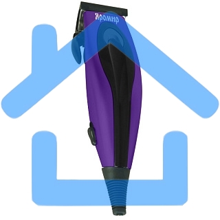 Машинка для стрижки волос ЯРОМИР ЯР-703, фиолетовый (24) ( РОССИЯ )