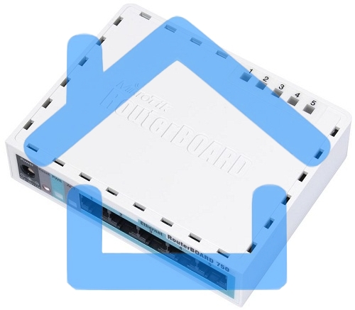 Маршрутизатор MikroTik RB750r2 hEX lite 5x10/100 Mbps