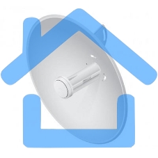 Маршрутизатор + тарелка Ubiquiti PowerBeam M5-300 (PBE-M5-300-EU) (комплект из 2 коробок) 