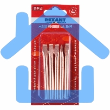 Жало Rexant для паяльника ЭПСН, Ø 6.8 мм, тип плоский