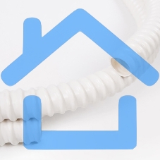 Теплый пол (нагревательный мат) Rexant Classic RNX -7,0-1050 (площадь 7,0 м2 (0,5 х 14,0 м)), 1050 Вт, двухжильный с экраном