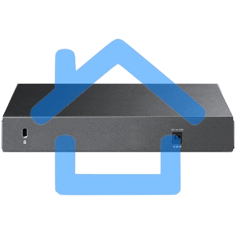 Коммутатор TP-Link 8-port Desktop 2.5G Unmanaged switch, 8 100/1G/2.5G RJ-45 ports, Fanless design, 12V/1.5A DC power supply.