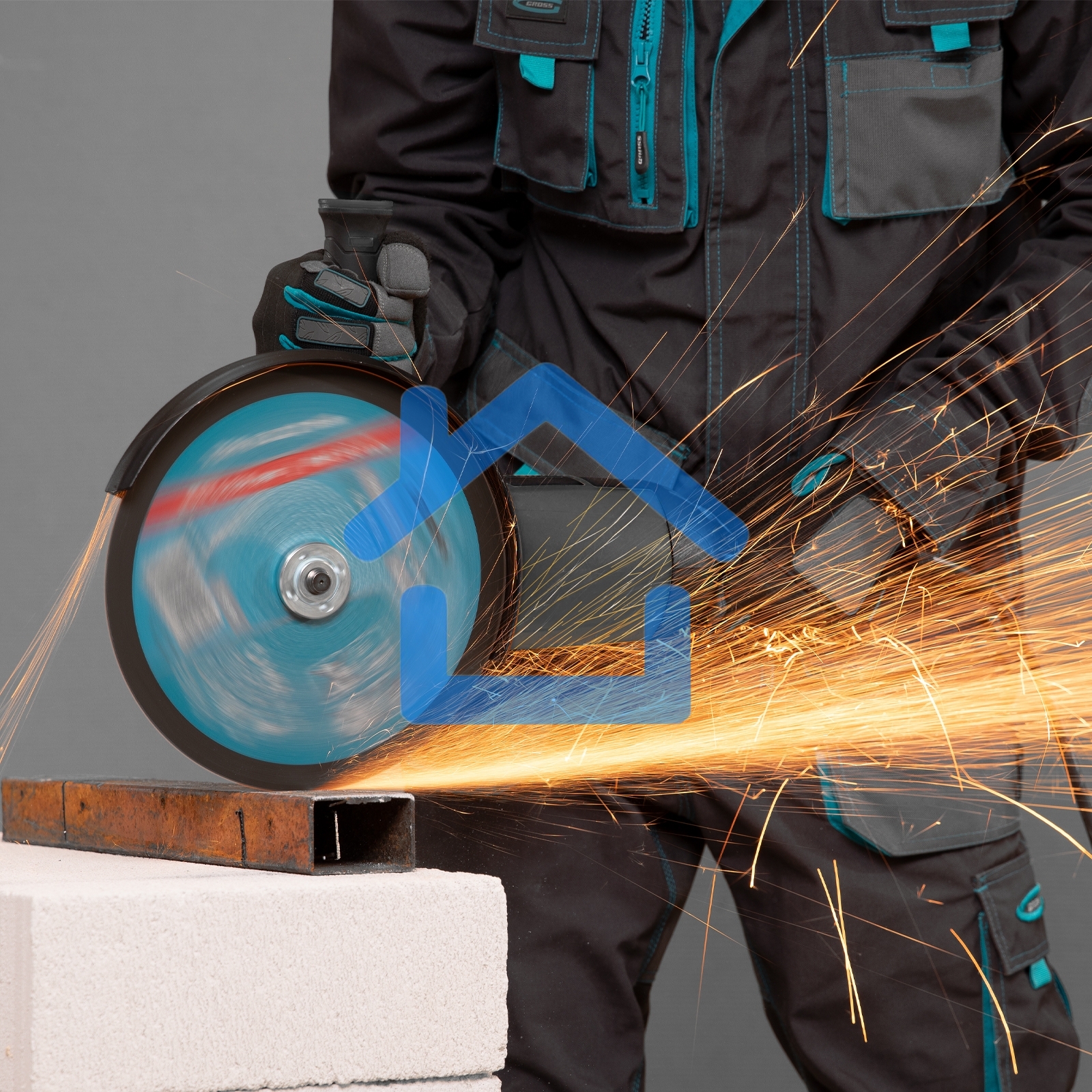 Круг отрезной по металлу, 230 х 2,0 х 22,2 мм, WA36TBF Gross