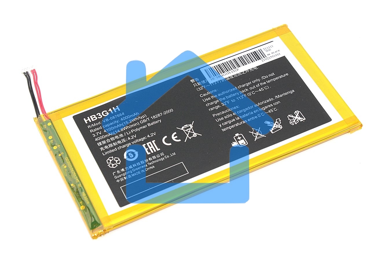 Аккумуляторная батарея для ноутбука Huwei MediaPad S7-301u 3.7V 4100mAh OEM