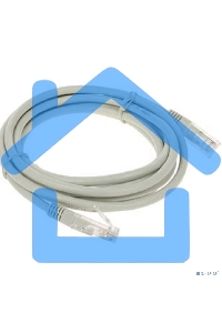 Патч-корд медный UTP CablexpertPP10-2M кат.5e, 2м, литой, многожильный (серый)