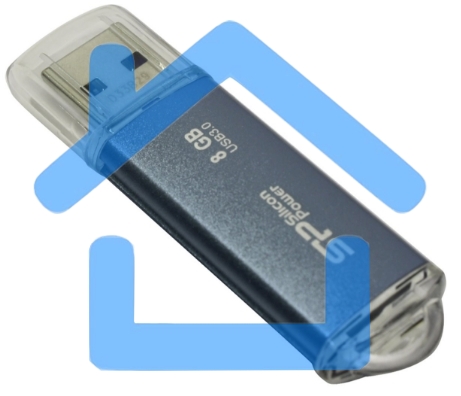 Флешка USB R/W Silicon Power R/W 8Gb Marvel M01 SP008Gb,UF3M01V1B USB3.0 синий