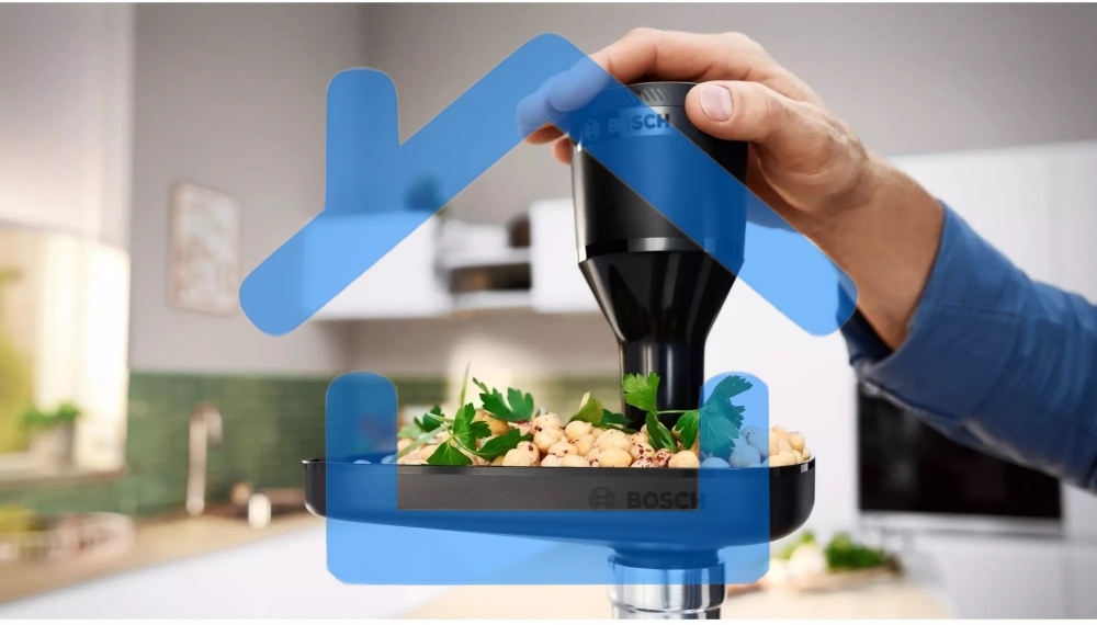 Мясорубка электрическая Bosch MFWS420W, 1900W, белый