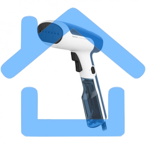 Отпариватель Tefal ручной, 1300 Вт, 20 г/мин, резервуар 700 мл.