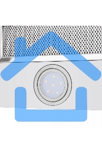 Вытяжка встраиваемая Maunfeld VS Fast 60 белый, 60 см, 850 куб. м/ч, 47 дБ