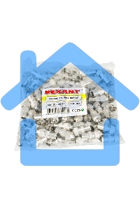 Разъем гнездо TV без пайки Металл 