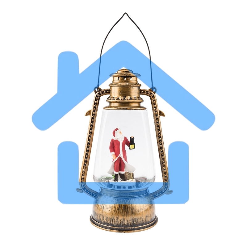 Декоративный фонарь Neon-night с эффектом снегопада и подсветкой 