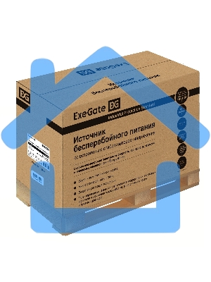 Источник бесперебойного питания (инвертор, синус, для котла) ExeGate SineTower SN-5000.LCD.AVR.2SH.1C13.T.RJ.USB 5000VA/4000W, чистая синусоида, LCD дисплей, AVR, 2*Schuko+1*C13+1*ternimal, RJ45/11, USB, линейно-интерактивный, черный