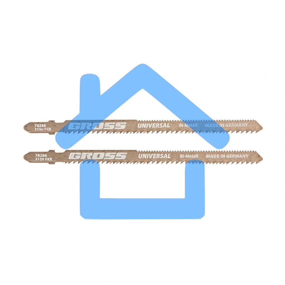 Полотна для электролобзика GROSS универсальные 2 шт. 78286