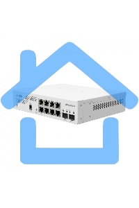 Коммутатор MikroTik CSS610-8G-2S+IN