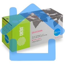 Картридж лазерный Cactus CS-CC533A пурпурный (2800 стр.) для HP Color LaserJet CP2025/CM2320mfp