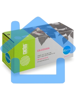 Картридж лазерный Cactus CS-CC533A пурпурный (2800 стр.) для HP Color LaserJet CP2025/CM2320mfp
