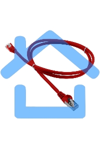 Патч-корд LANMASTER LSZH FTP кат.5e, 3.0 м, красный