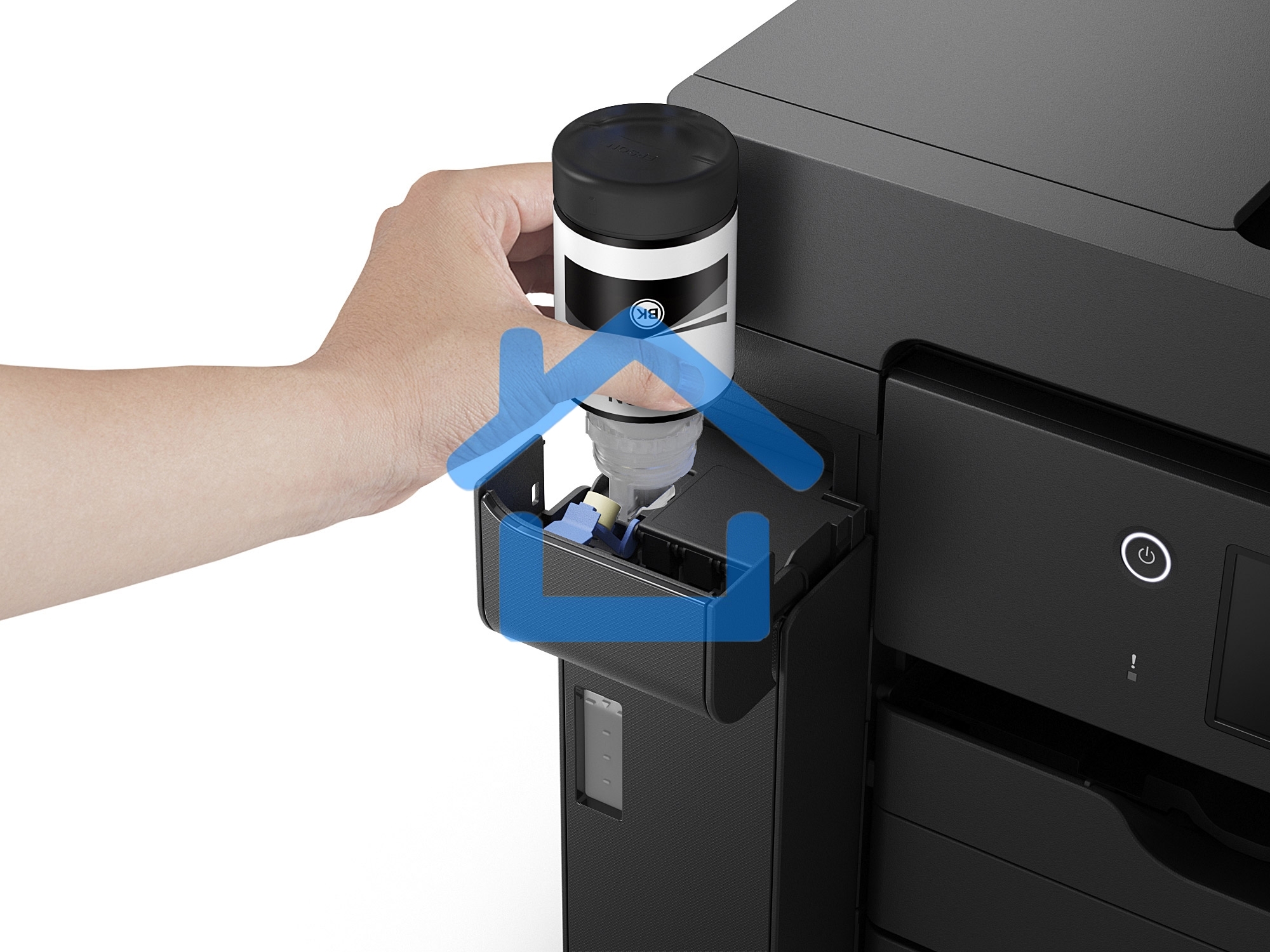 МФУ струйное Epson M15140 (C11CJ41404), A3+, ч/б, печ. до 25 стр/мин., скан. до 26 стр/мин., 2400 x 4800 dpi (печать) 1200x2400dpi (скан.), USB, RJ-45, Wi-Fi