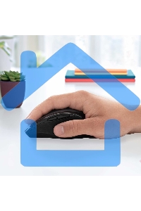 Мышь беспроводная Logitech M705 черный, 1000 dpi, радиоканал, USB, кнопки - 7