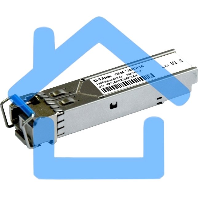 Трансивер D-Link 330R/10KM/A1A WDM SFP 1x1000Base-BX-U Tx:1310nm Rx:1550nm