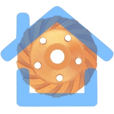 Чашка алмазная зачистная Matrix, 125 мм, турбо-сегмент