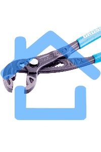 Клещи переставные, кнопочный механизм, обливные рукоятки, 250 мм Gross