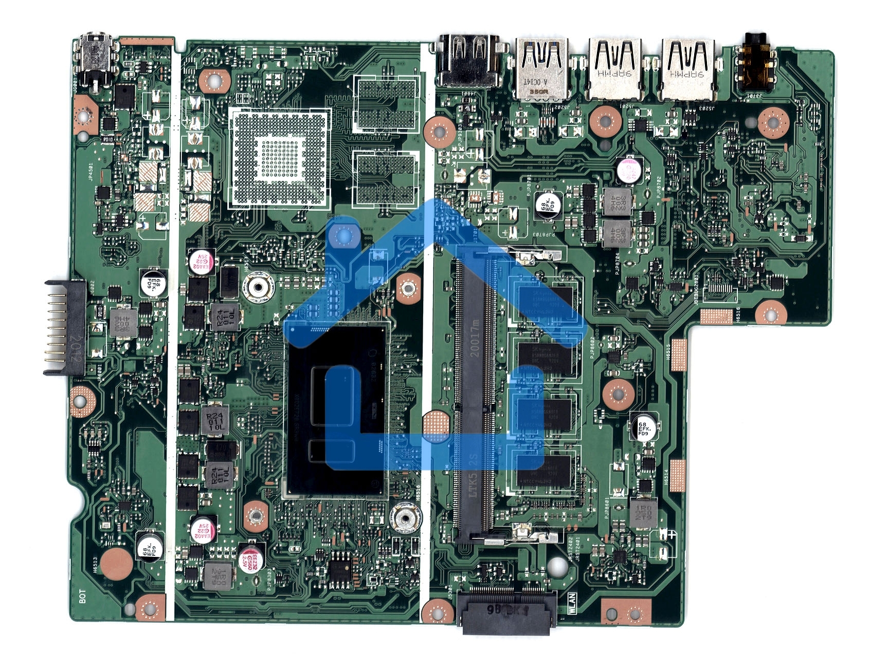 Материнская плата для Asus X540UA 4G/I3-8130U 90NB0HF0-R000A1