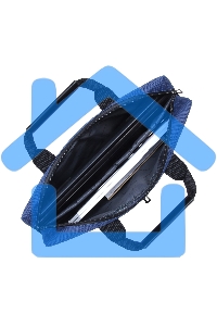 Сумка ExeGate EX264613RUS Office F1590 Dark-Blue, темно-синяя, полиэстер, для ноутбуков до 15.6