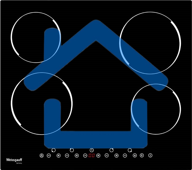 Встраиваемая электрическая панель Weissgauff HV 640 B