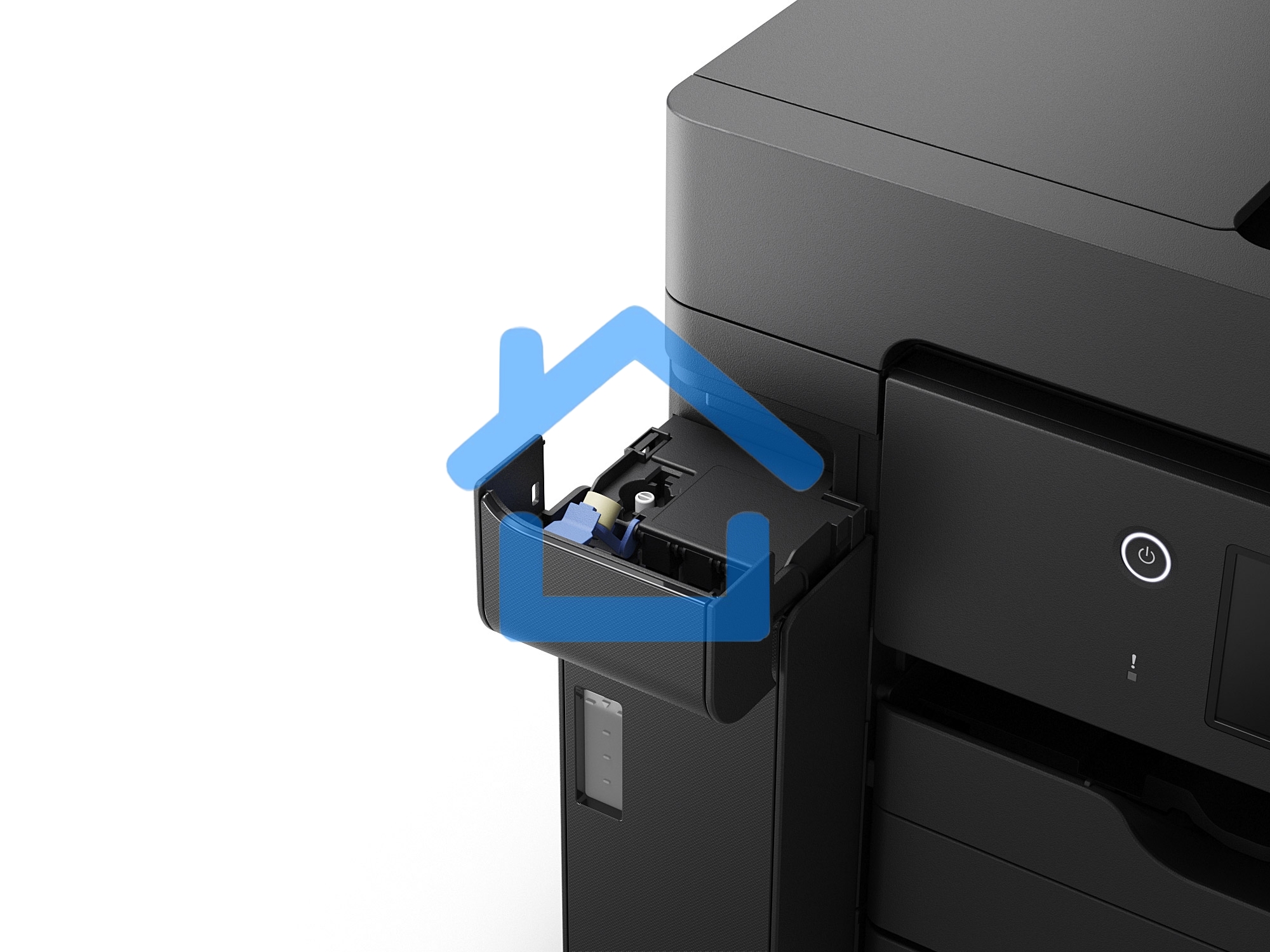 МФУ струйное Epson M15140 (C11CJ41404), A3+, ч/б, печ. до 25 стр/мин., скан. до 26 стр/мин., 2400 x 4800 dpi (печать) 1200x2400dpi (скан.), USB, RJ-45, Wi-Fi