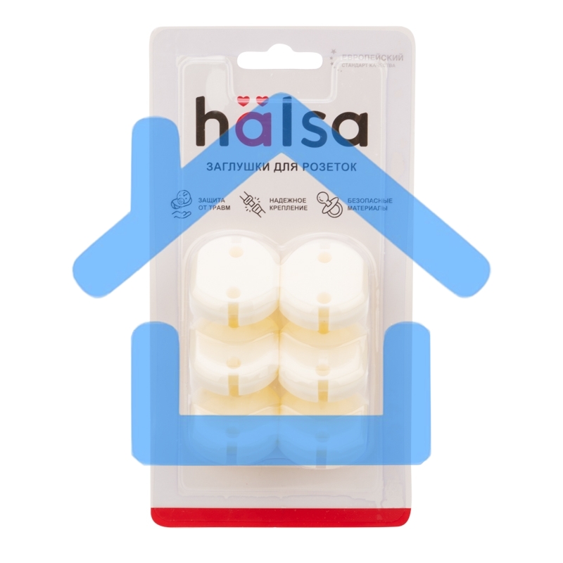 Заглушки для розеток Halsa HLS-S-601 PP 6 шт.