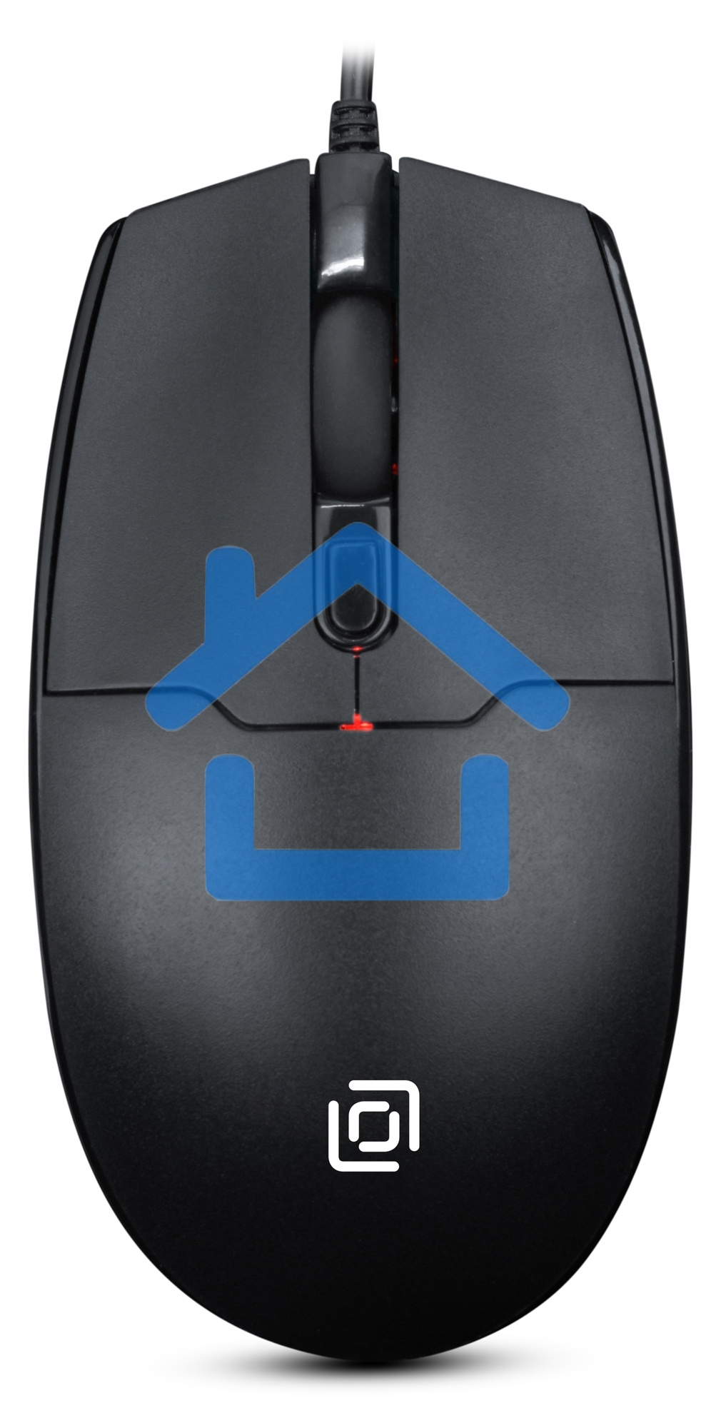 Мышь проводная Oklick 147M черный, 1600 dpi, PS/2, кнопки - 3