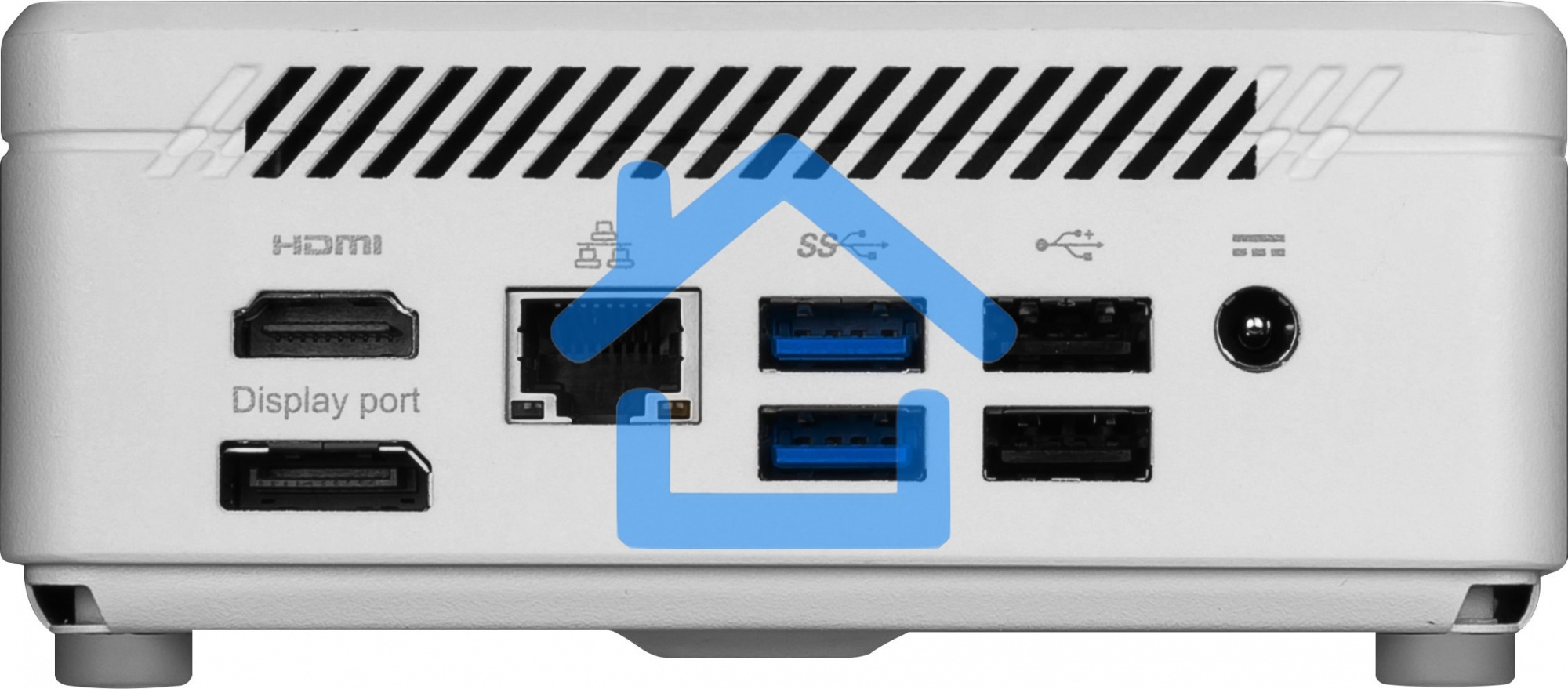 Неттоп MSI Cubi 5 12M-097XRU i5 1235U (1.3) 16Gb SSD 512Gb Iris Xe noOS GbitEth WiFi BT 65W белый (9S6-B0A812-097)