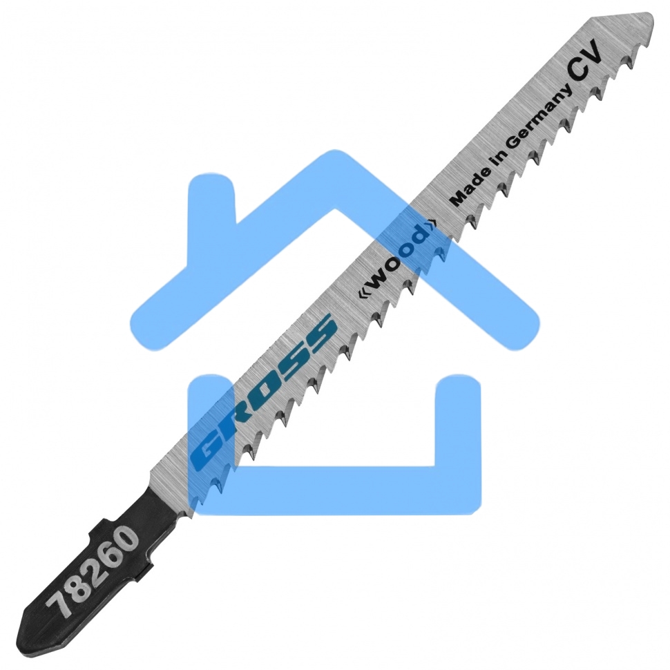 Набор полотен для электролобзика универсальный, 5шт., Gross