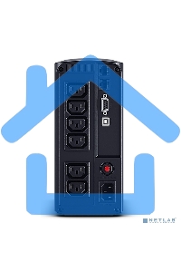Источник бесперебойного питания UPS CyberPower VP1000EILCD Line-Interactive 1000VA/550W USB/RS-232/RJ11/45 (6 IEC С13)