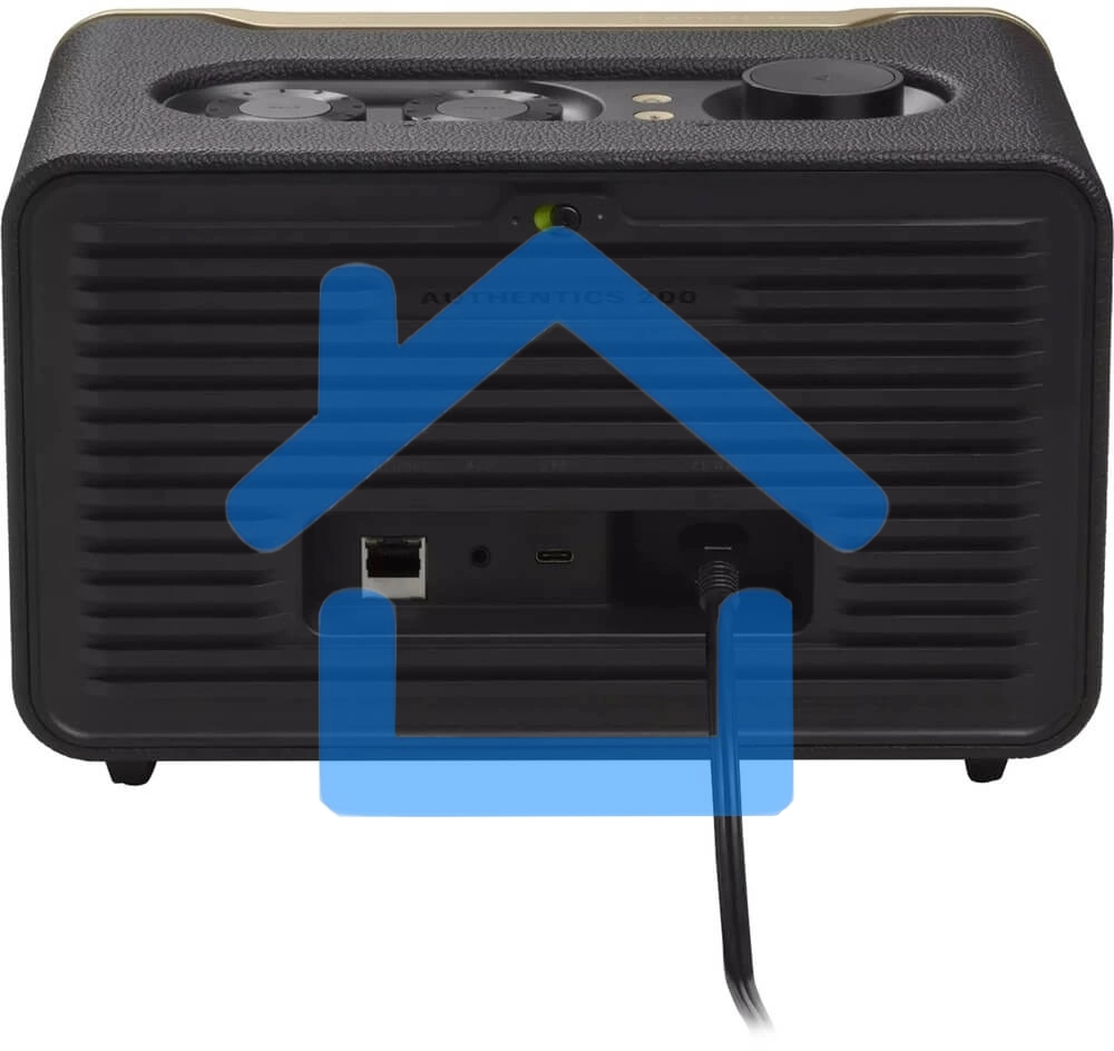 Акустическая система JBL Authentics 200 черный 90W 2.1 BT/Wi-Fi (JBLAUTH200BLKUK)