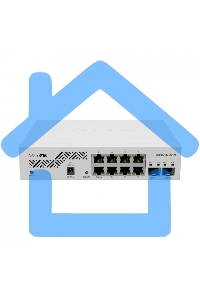 Коммутатор MikroTik CSS610-8G-2S+IN