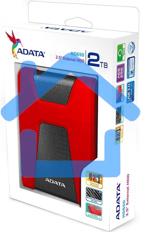 Внешний жесткий диск ADATA HD650 USB 3.1 2Tb DashDrive Durable 2.5
