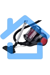 Пылесос Centek CT-2529 красный/черный мультициклон 2000/350Вт, стакан 1,5 л, телескоп металл. трубка