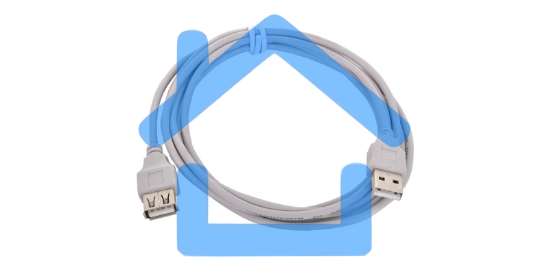 Кабель USB 2.0 Am-Af удлинитель 3м