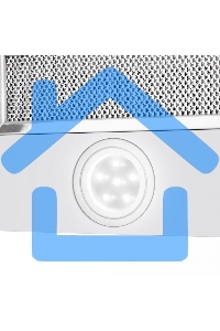 Вытяжка встраиваемая Maunfeld VS Fast 60 белый, 60 см, 850 куб. м/ч, 47 дБ