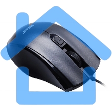 Мышь проводная Acer OMW020 черный, 1600 dpi, USB, кнопки - 4