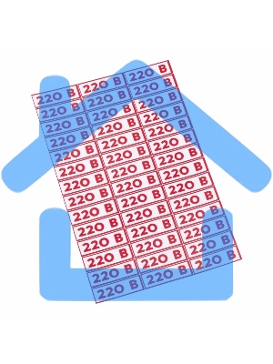 Наклейка знак электробезопасности Rexant 56-0007 