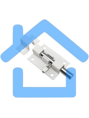 Задвижка накладная ШП-40 Полимер ЧЕТЫРЕ СЕЗОНА