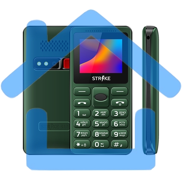Мобильный телефон BQ Strike S10 черный SC6531E